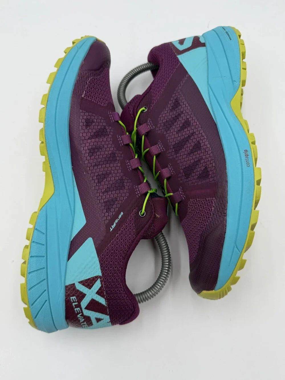 Salomon XA Elevate Women’s Size 7.5 Treck Shoes Low Top Purple Hiking Shoes